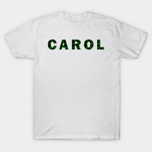 Carol (Green Plaid) T-Shirt